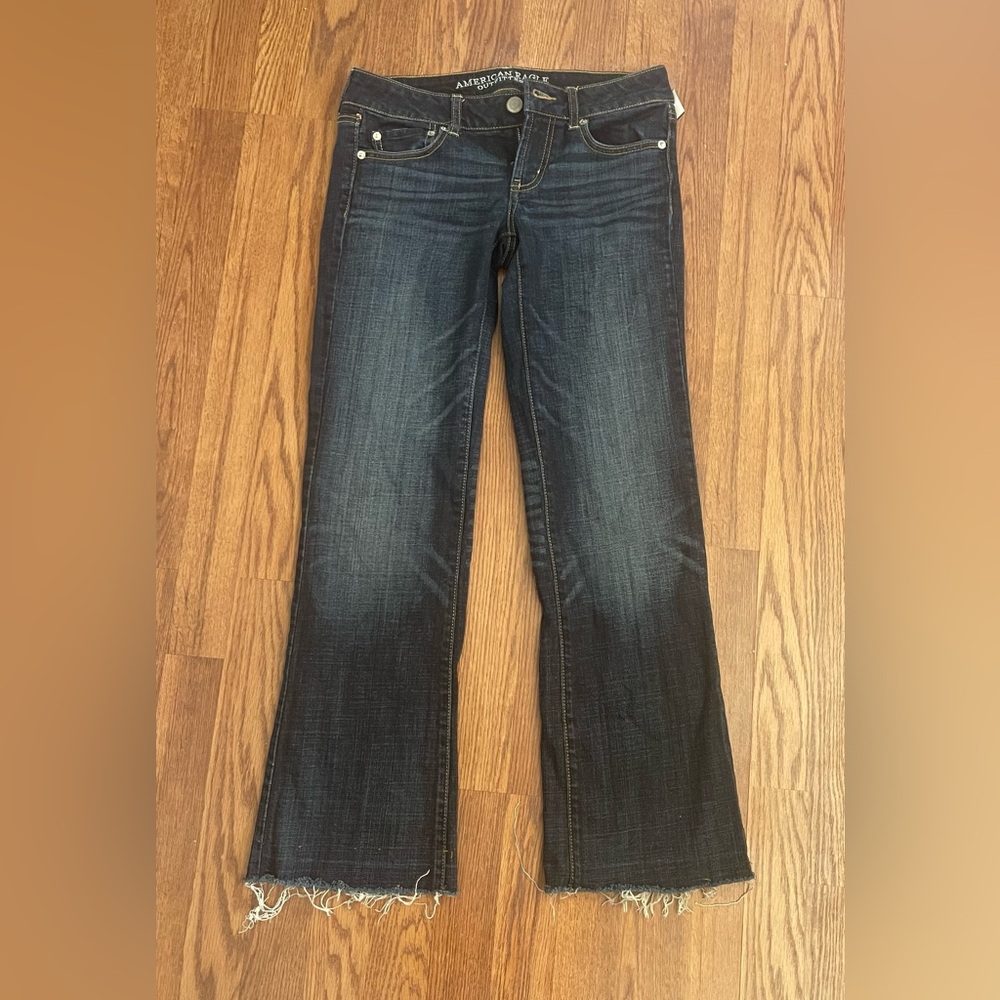 American Eagle Outfitters Dark Blue Flare Jeans